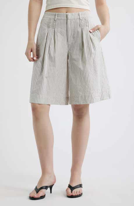 Ambrosia Stripe Organic Cotton Shorts