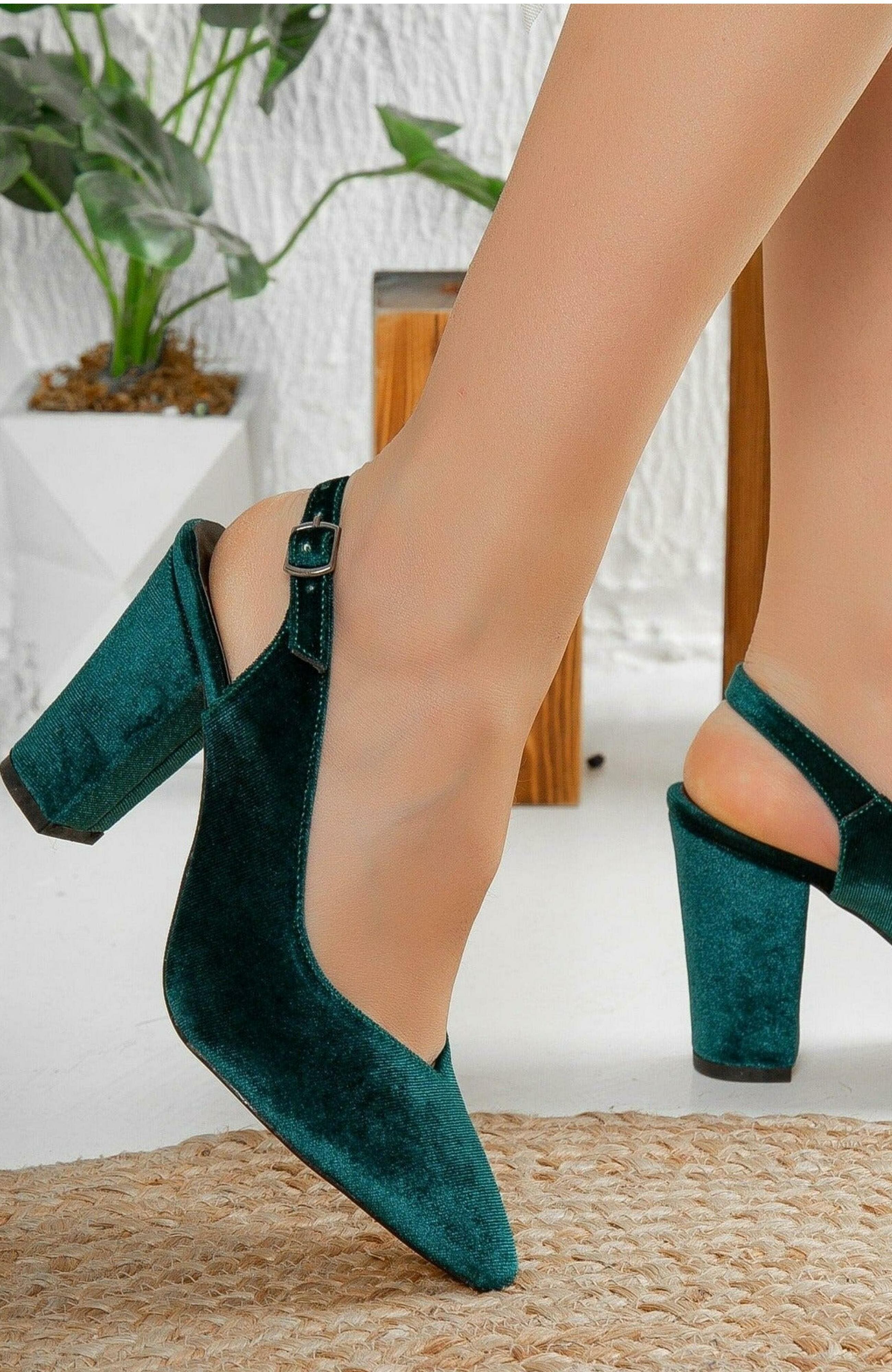 Forever & Always Shoes Emma Slingback Heels, Alternate, color, 