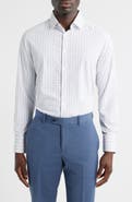 Mizzen+Main Leeward Trim Fit Plaid Performance Button-Up Shirt