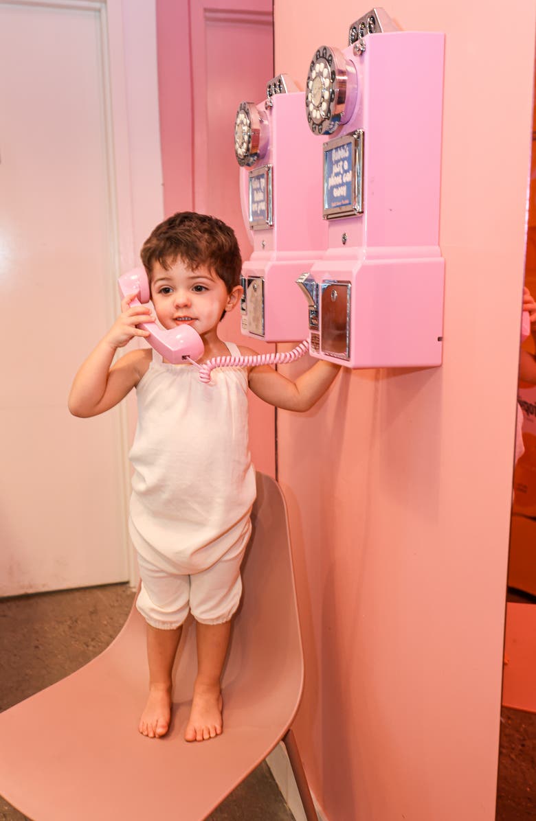 Manière Kids' Pretty Garden Romper, Alternate, color, Beige Boy