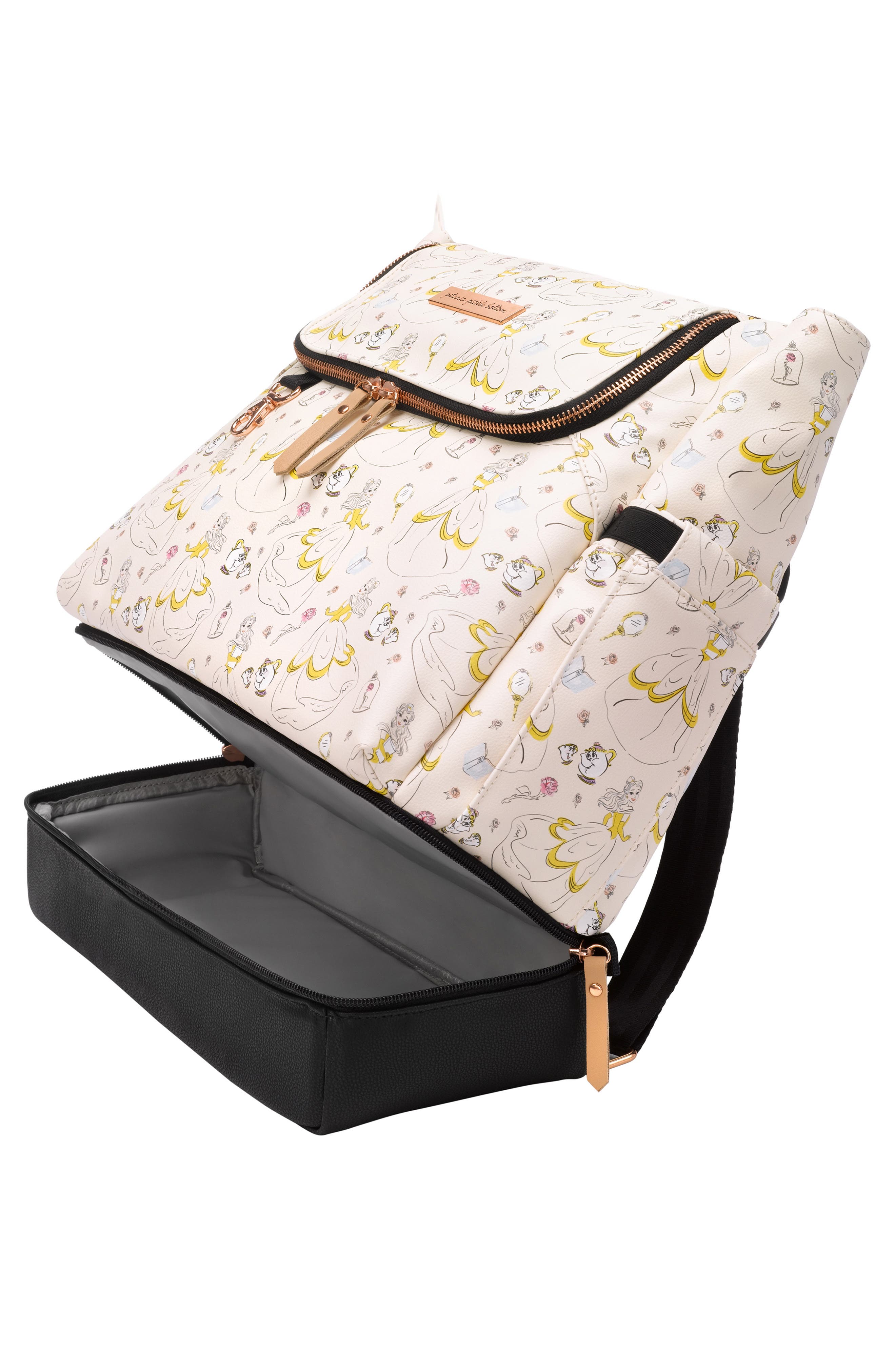 Petunia Pickle Bottom x Disney Whimsical Belle Pivot Water Resistant Backpack, Alternate, color, 