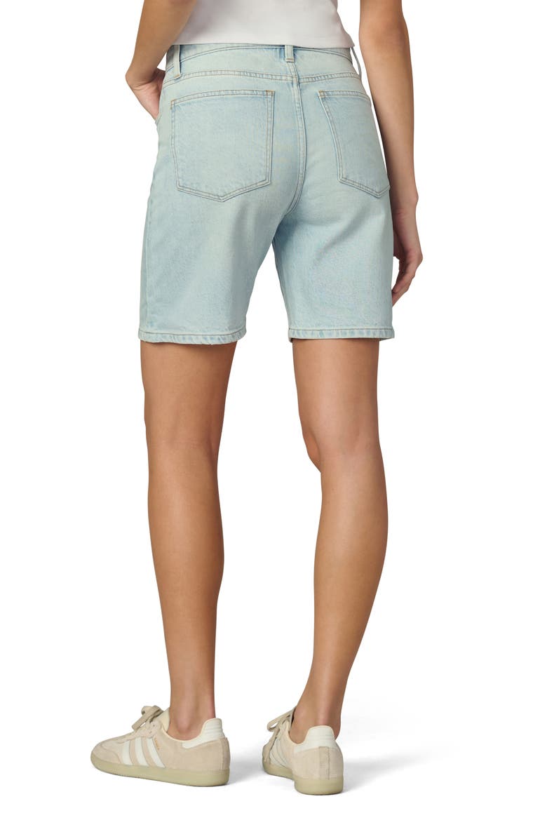 Joe's The Joey Longline Denim Shorts, Alternate, color, Down Play