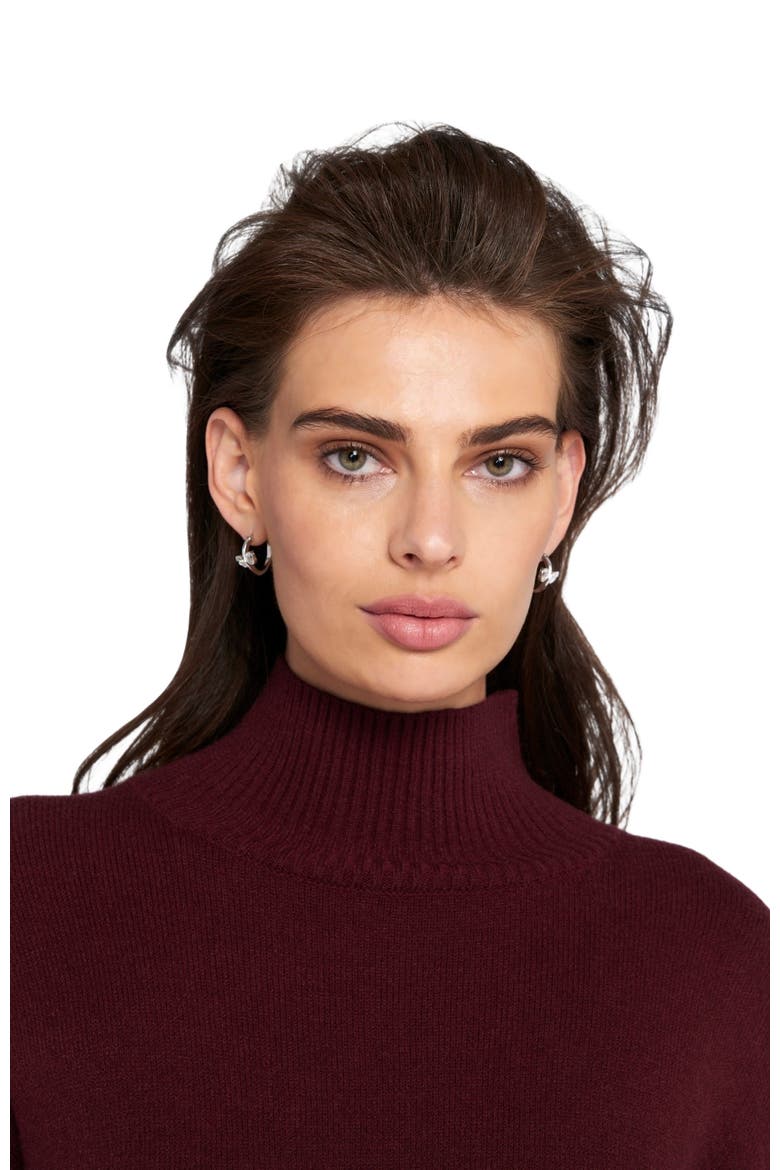 Turtleneck Sweater Pullover, Alternate, color, Wine