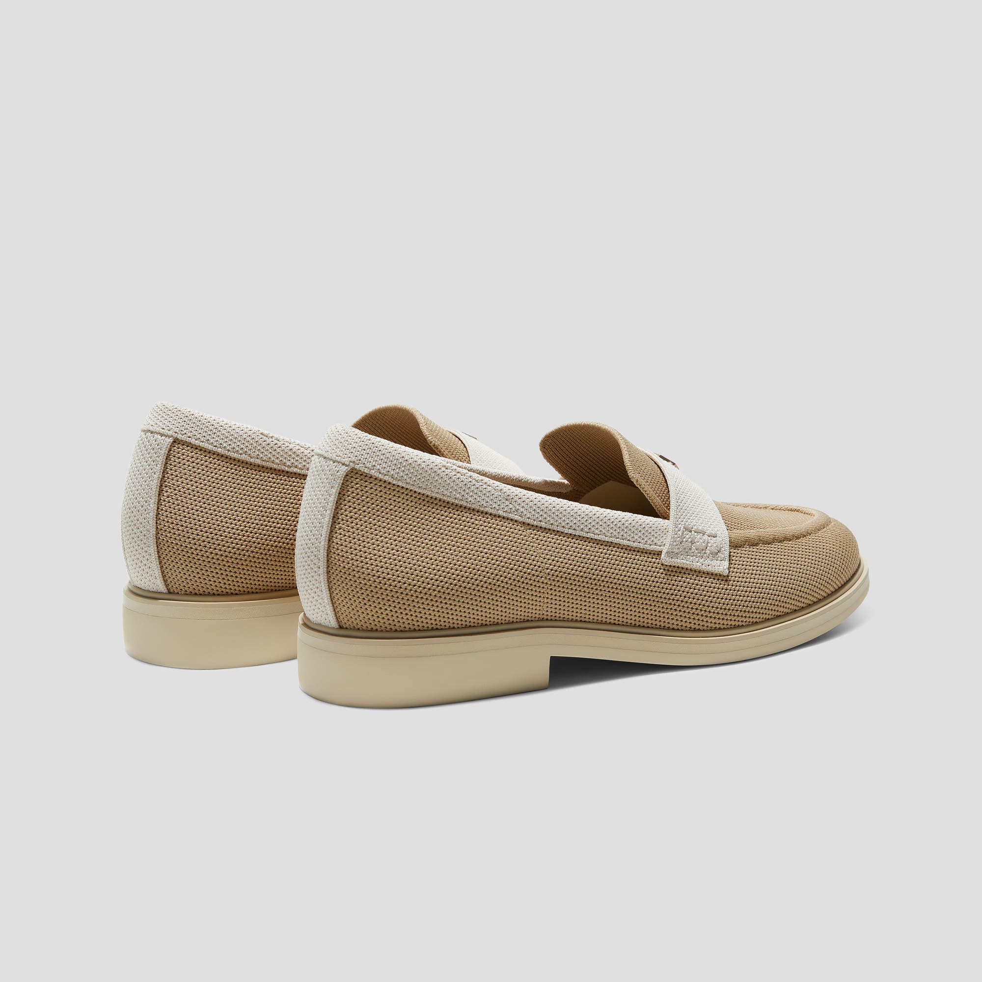VIVAIA Classic Penny Loafers, Alternate, color, Nude Ivory