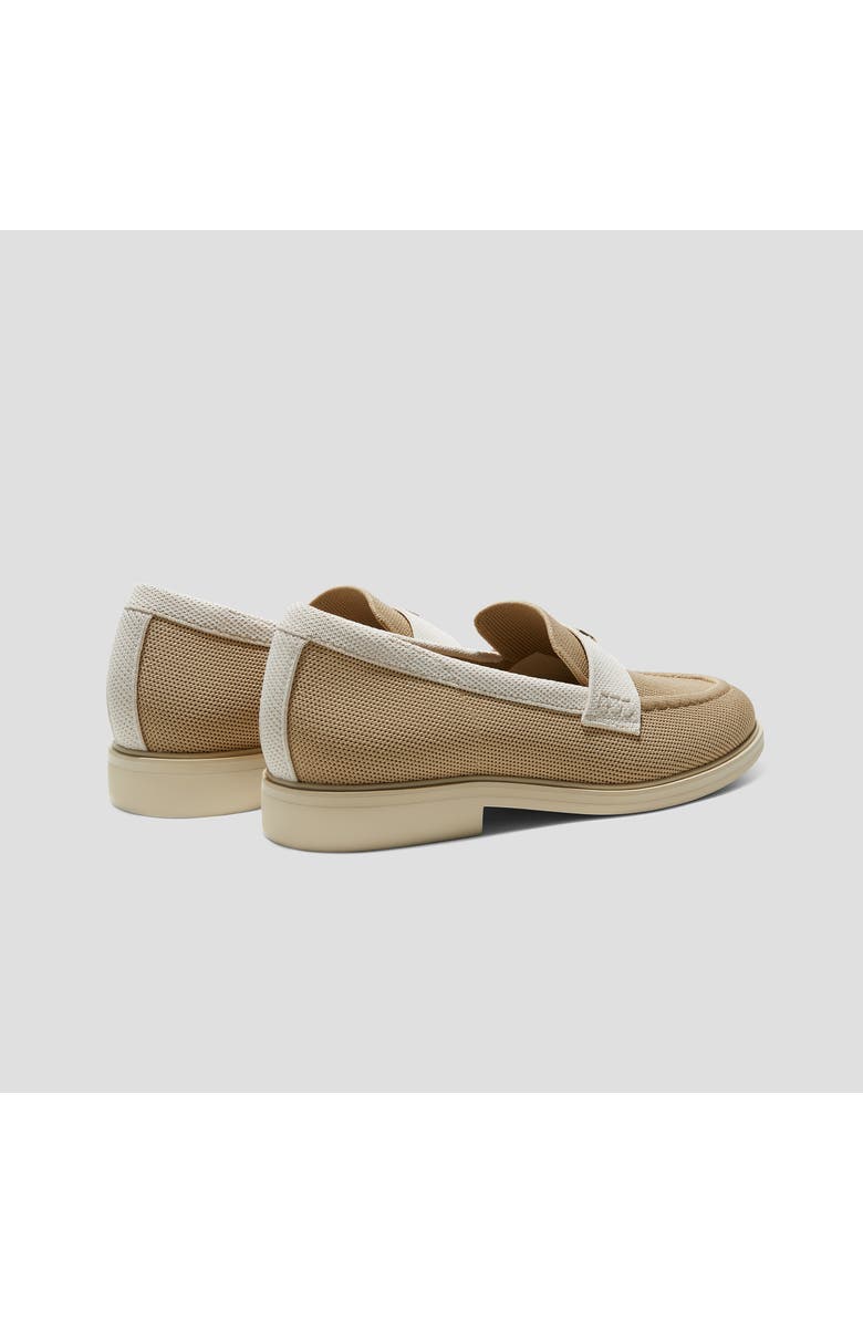 VIVAIA Classic Penny Loafers, Alternate, color, Nude Ivory
