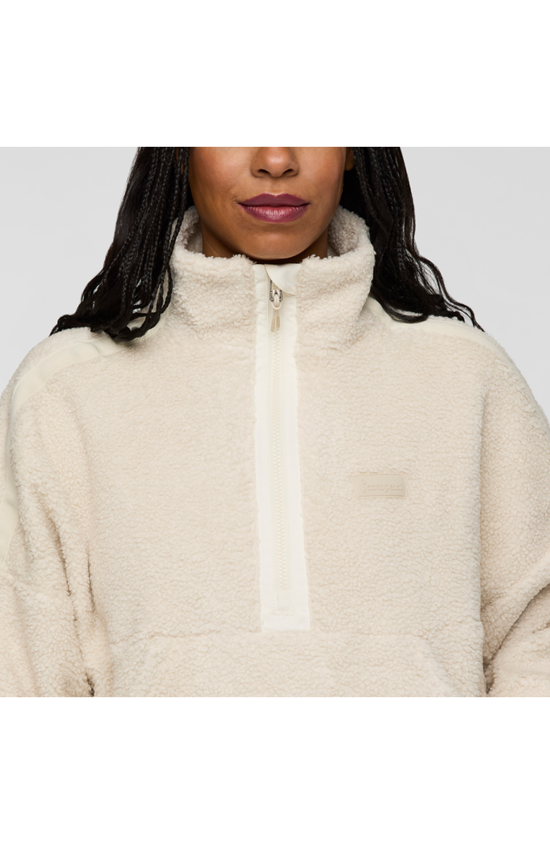 Cotopaxi Bacano Fleece Pullover - Women's, Alternate, color, Cream And Bone