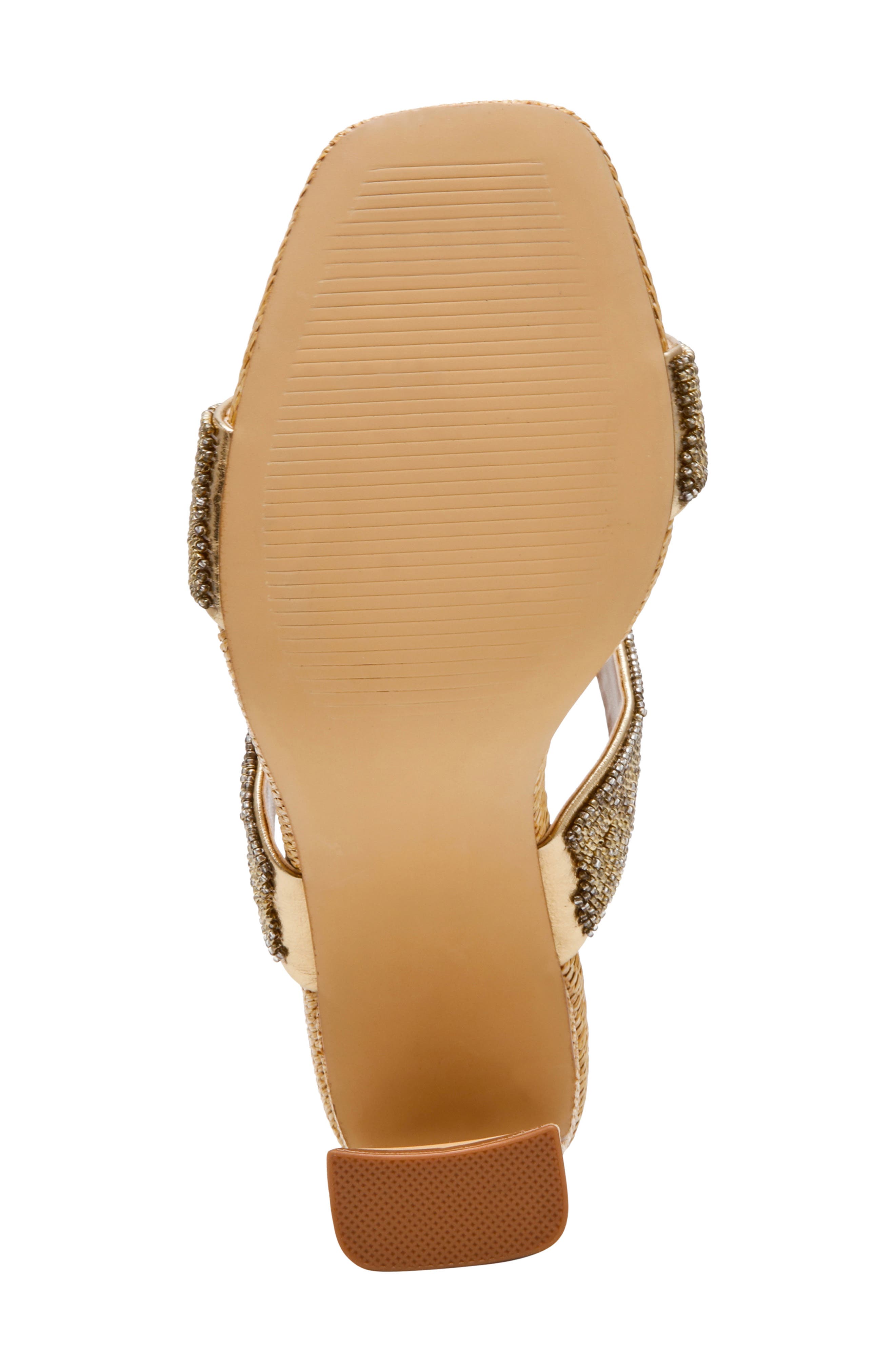 Veniss Slide Sandal, Alternate, color, GOLD