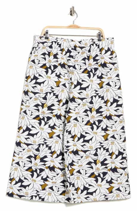 Adrianna Papell Crinkled Crop Pull-On Pants