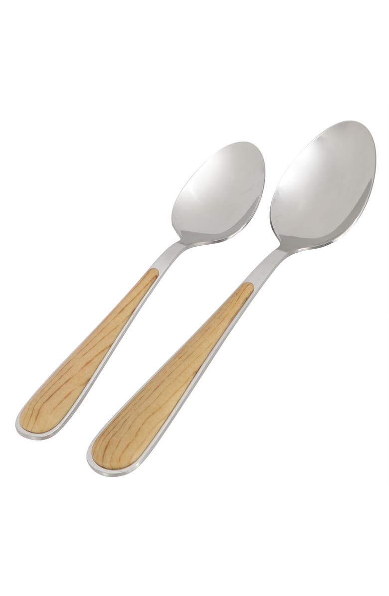 Gibson Home 16 Piece Langhorne Stainless Steel Flatware Set, Alternate, color, Metallic Silver