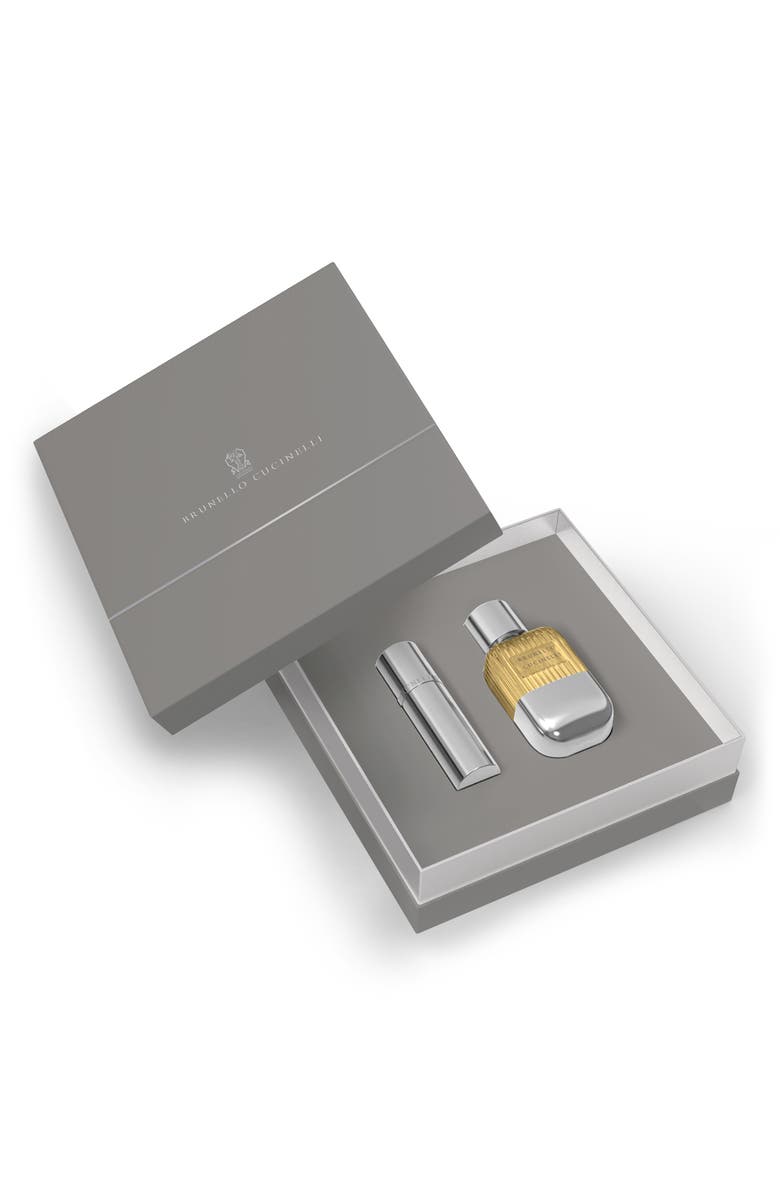 Brunello Cucinelli Pour Homme Eau de Parfum 3-Piece Gift, Alternate, color, 