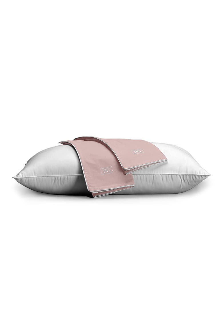 Set of 2 Cotton Cool Pillow Covers, Alternate, color, PINK