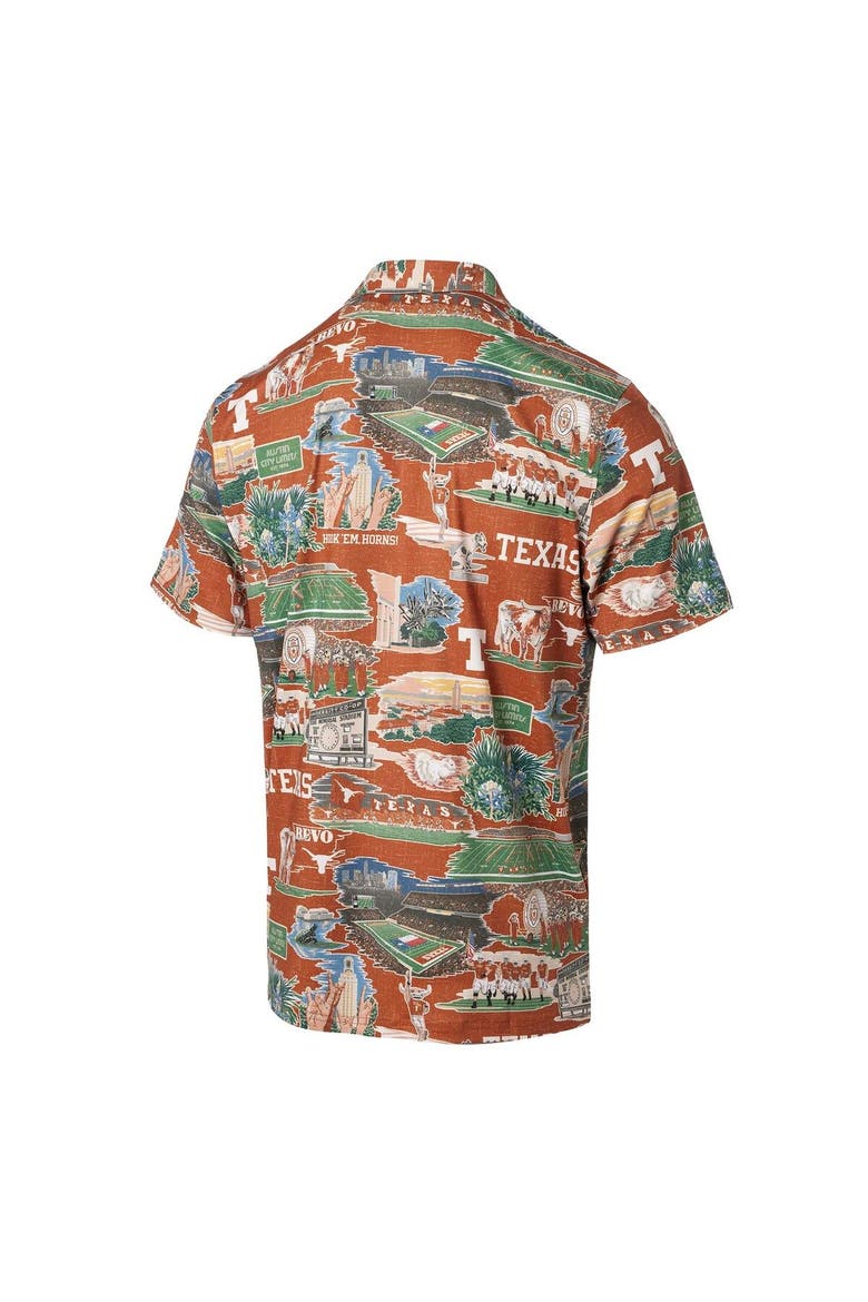Men's Reyn Spooner Burnt Orange Texas Longhorns Scenic Polo, Alternate, color, Burnt Orange