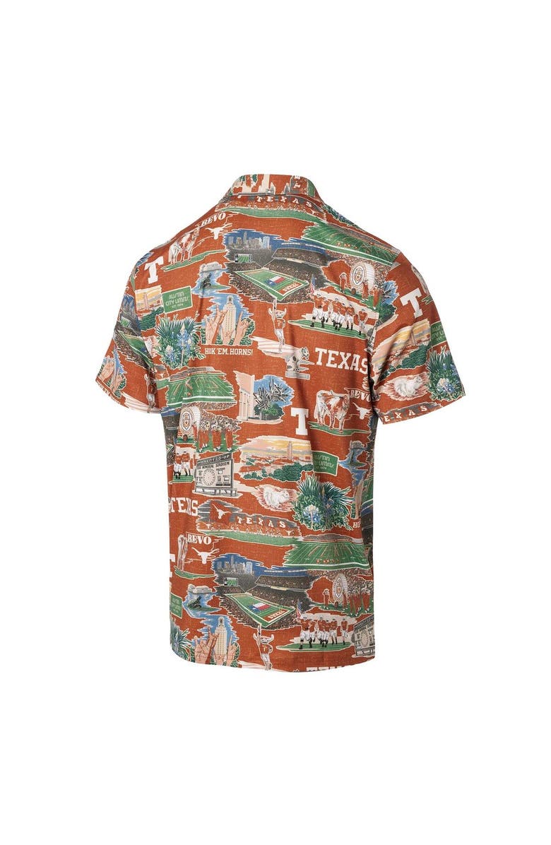 Reyn Spooner Men's Reyn Spooner Burnt Orange Texas Longhorns Scenic Polo, Alternate, color, Burnt Orange
