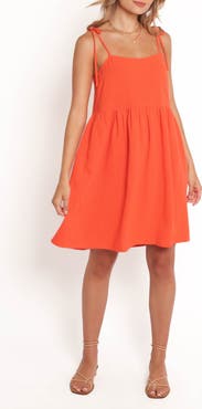 Petal & Pup Emerson Tie Strap Minidress