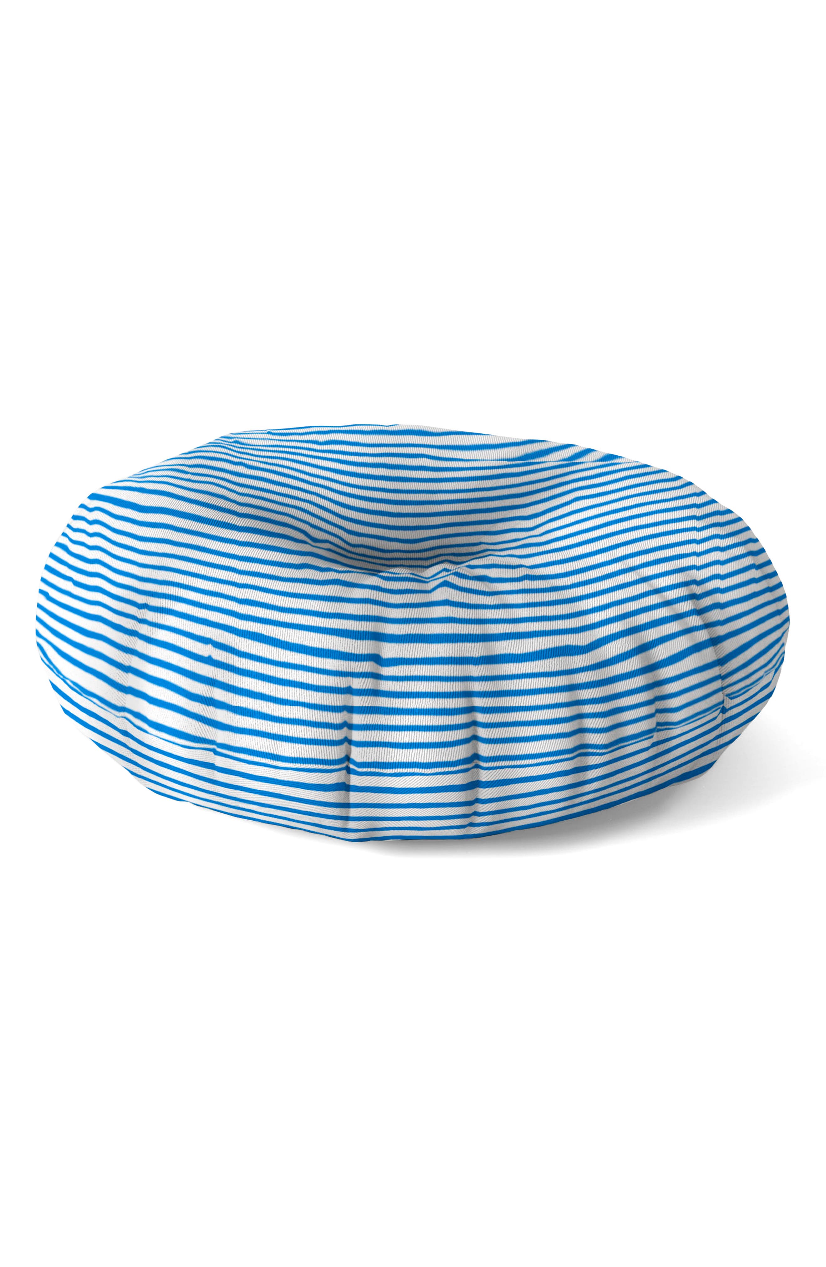 Deny Designs Marker Stripes Floor Pillow