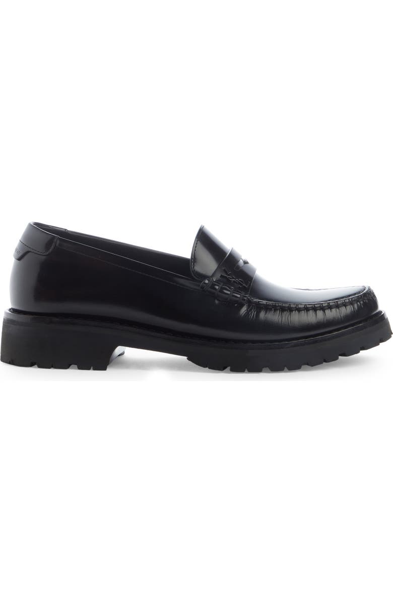 Saint Laurent Le Loafer Monogram Penny Loafer, Alternate, color,