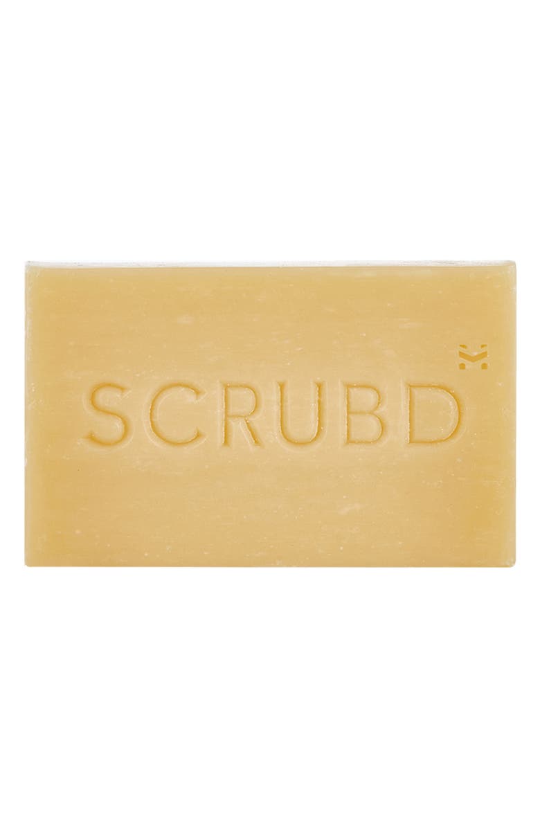SCRUBD Lemongrass & Lime Organic Triple-Milled Soap Block, Alternate, color, 