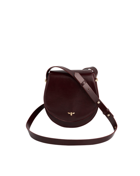 Cherry Red Saddle Bag