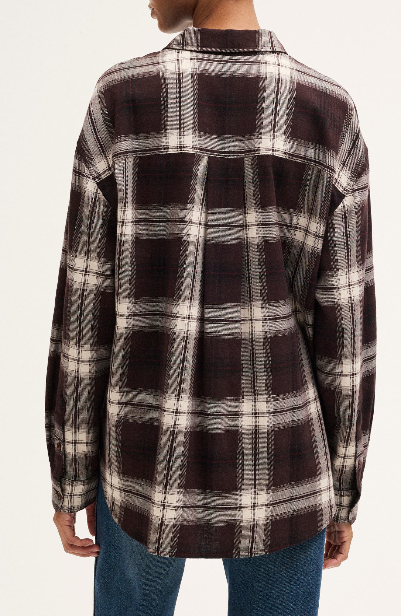 Madewell The Easy Plaid Flannel Button-Up Shirt (Women) | Nordstrom