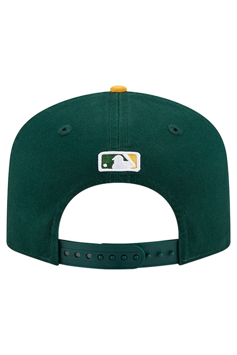 Men's New Era  Green Athletics Team 19TWENTY Adjustable Hat, Alternate, color, Green
