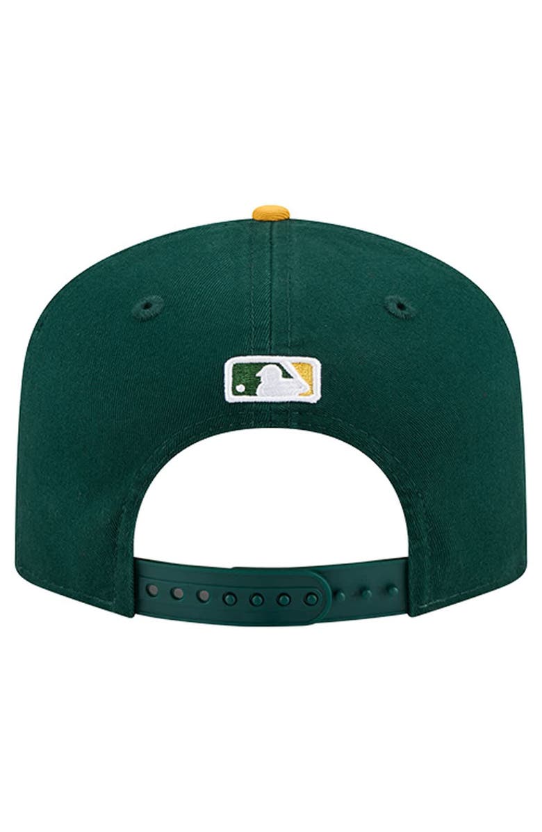New Era Men's New Era Green Athletics Team 19TWENTY Adjustable Hat, Alternate, color, Green