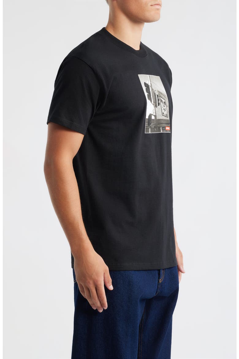 Los Angeles Photo Graphic T-Shirt, Alternate, color, BLACK