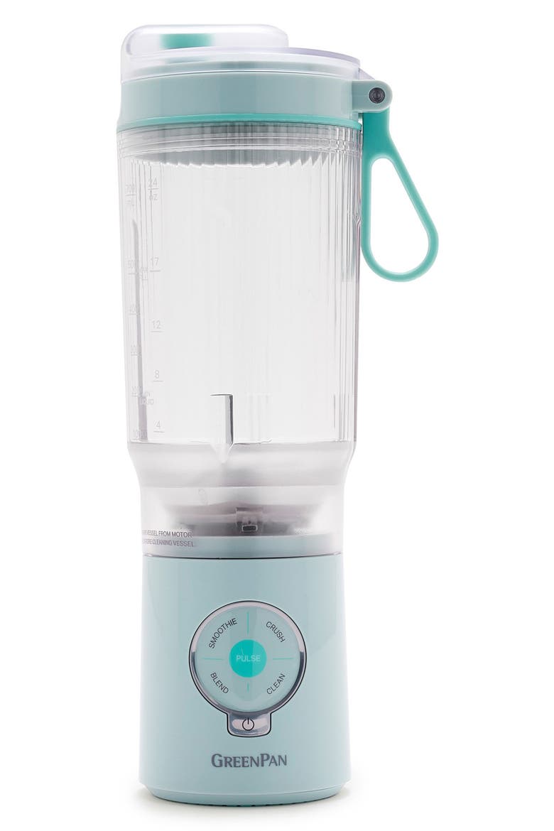 Spin and Go Portable Blender, Main, color, SEASIDE