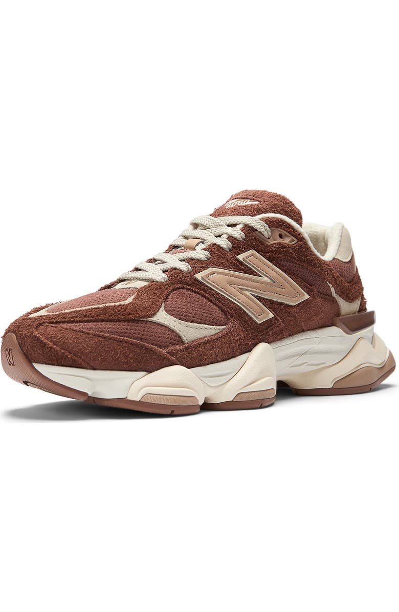 New Balance Gender Inclusive 9060 Sneaker, Alternate, color, Rich Oak/ Timberwolf