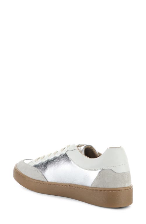 Bos. & Co. Myra Platform Sneaker In Light Grey Combo