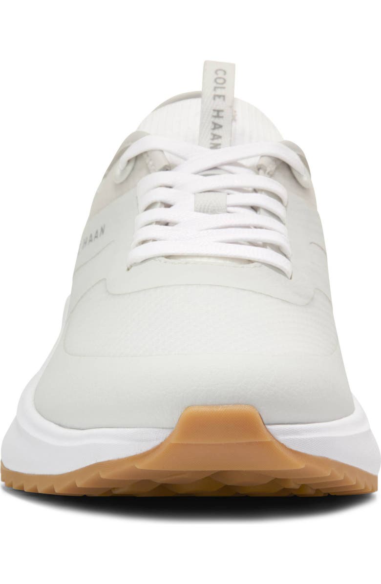 Cole Haan GrandPro Waterproof All Day Golf Shoe, Alternate, color, White/ Veg Tan/ White