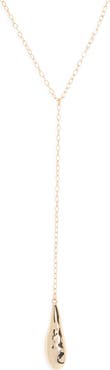 NORDSTROM RACK Teardrop Y-Drop Pendant Necklace