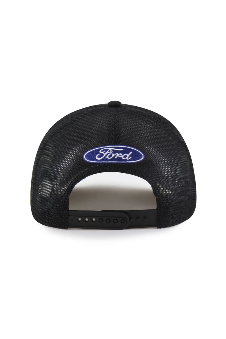 Men's '47  Black Ryan Blaney Side Patch Hitch Trucker Rope Adjustable Hat, Alternate, color, Black