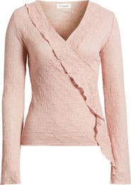 Loveappella Floral Lace Top