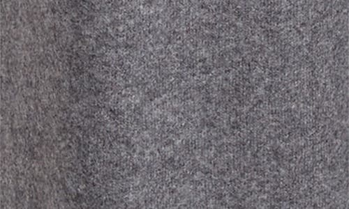 Victoria Beckham Pleated Wide Leg Wool & Cashmere Trousers In Gray