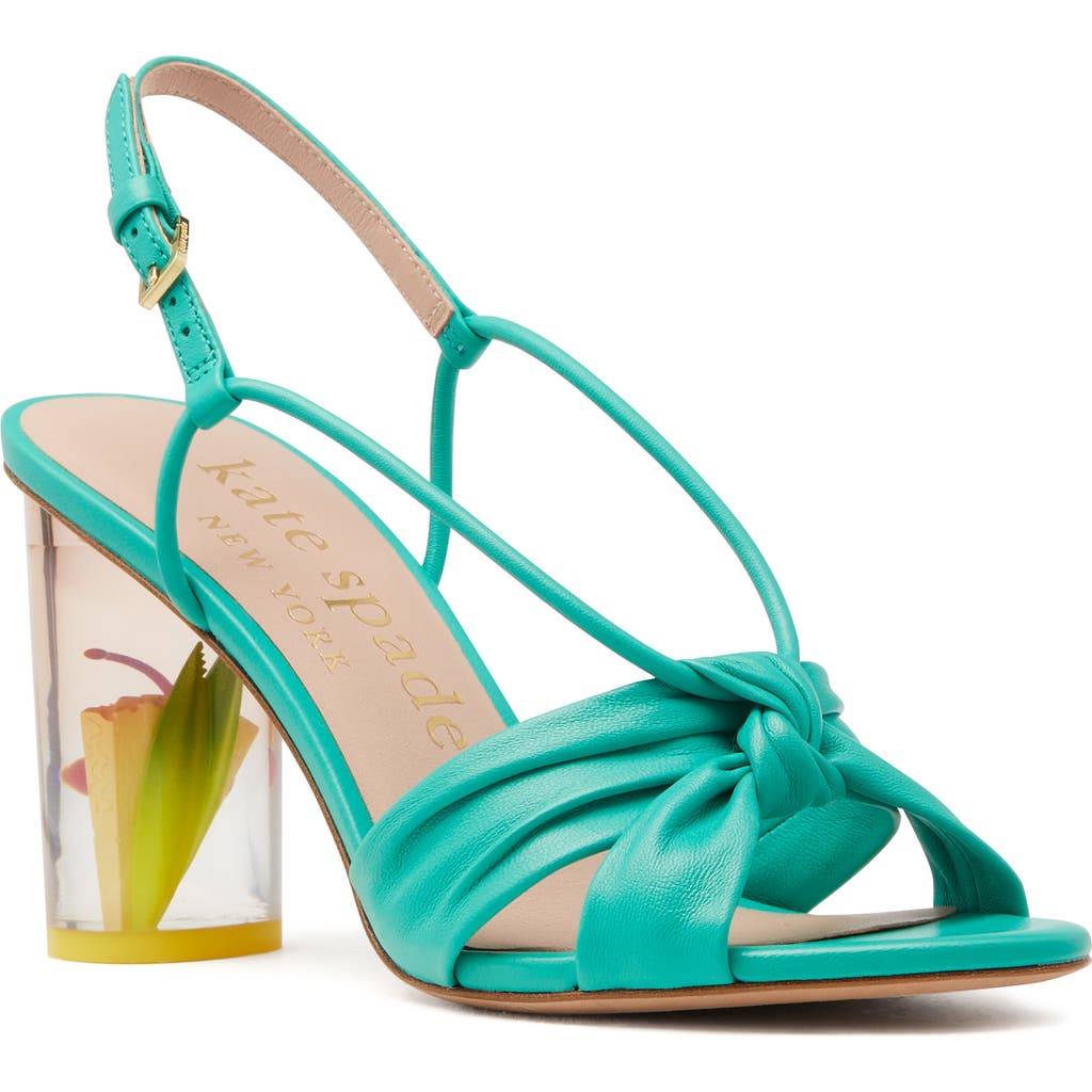 Kate Spade New York Mai Tai Slingback Sandal In Green