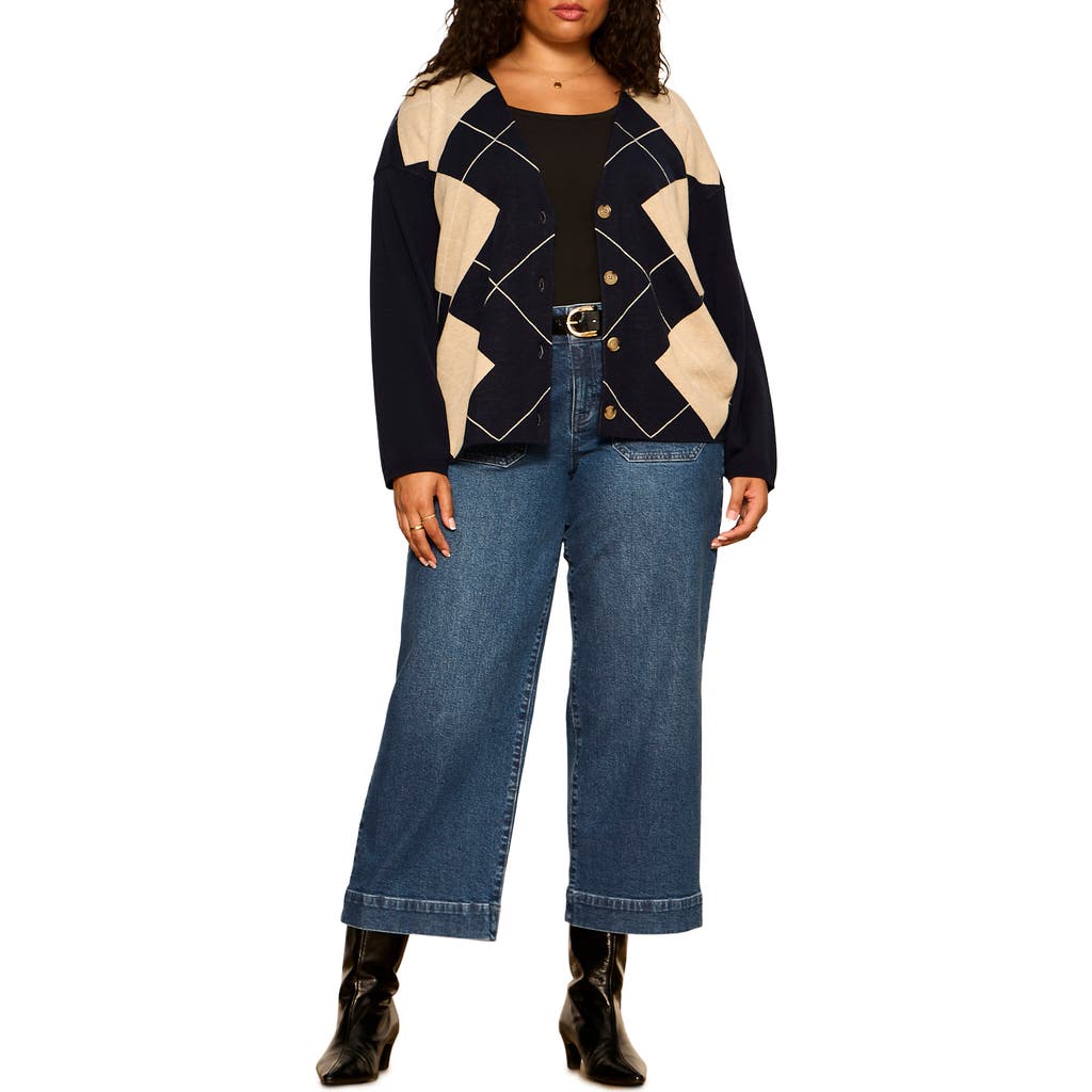 Sanctuary Arden Argyle Cardigan In Multi
