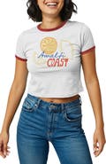 Monster Digital Amalfi Lemons Crop Graphic T-Shirt