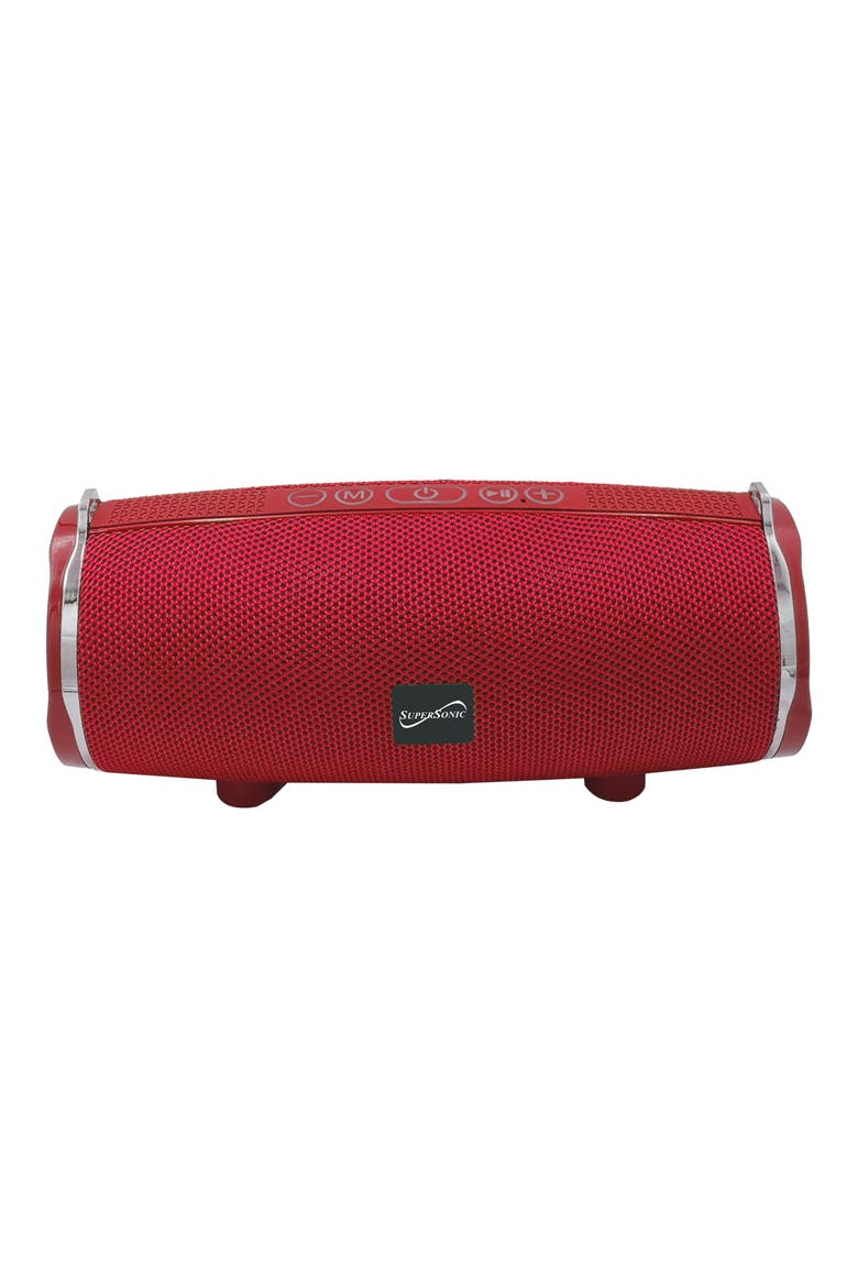 Portable Lightweight Bluetooth Speaker, Alternate, color, Red