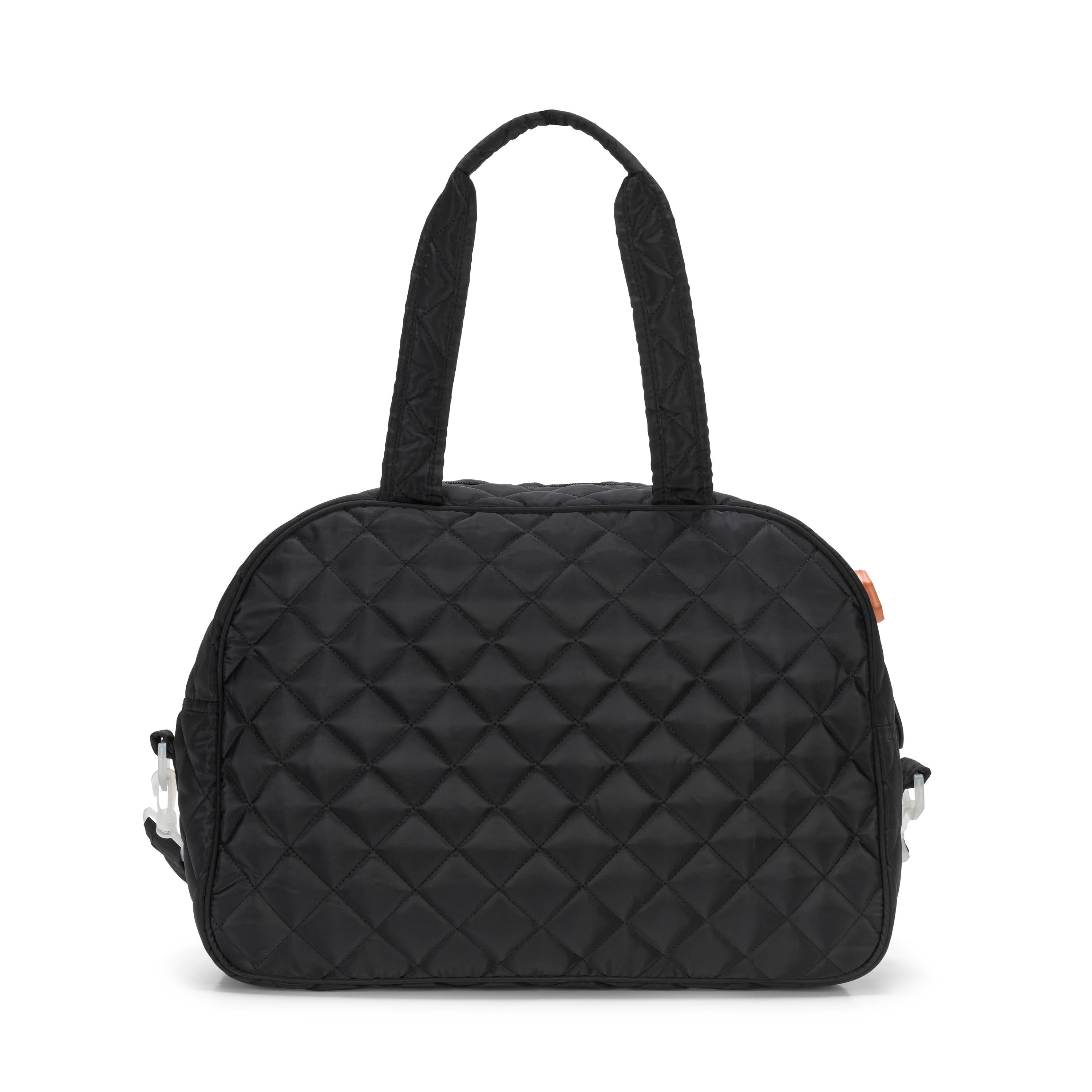 Pickleball Tote, Alternate, color, Quilted Black Puffer