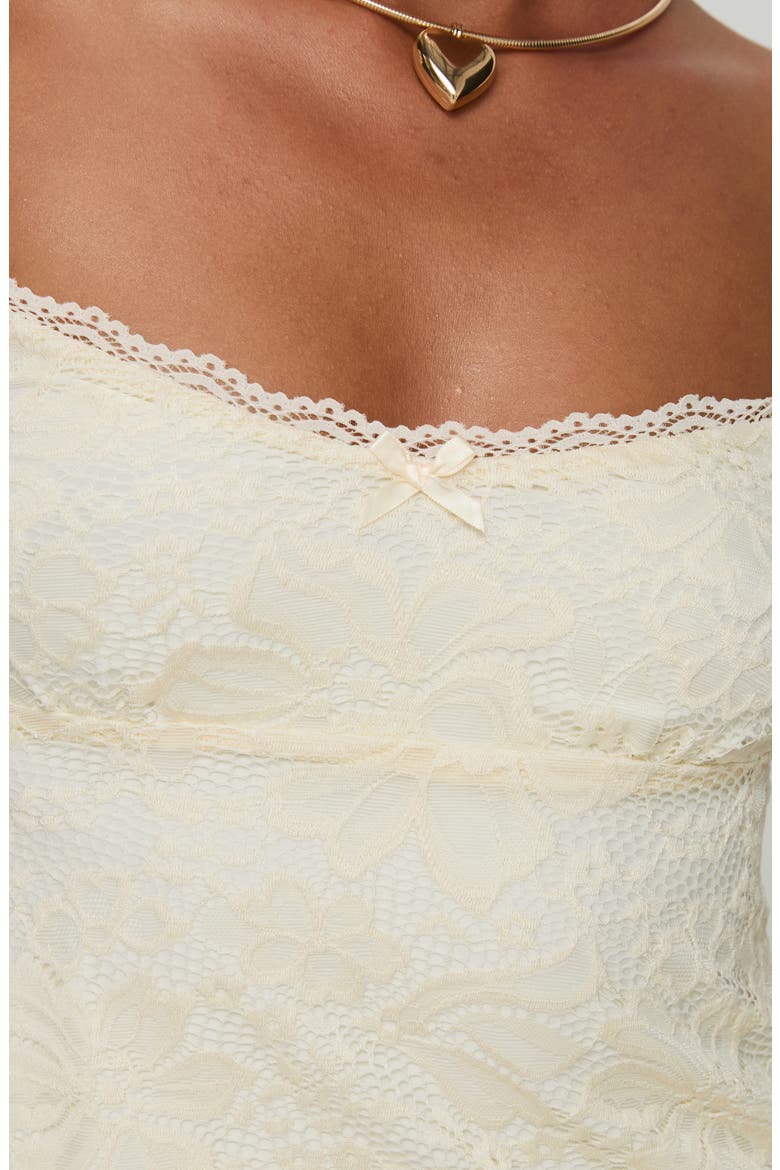 Madaline Lace Babydoll Tank, Alternate, color, CREAM