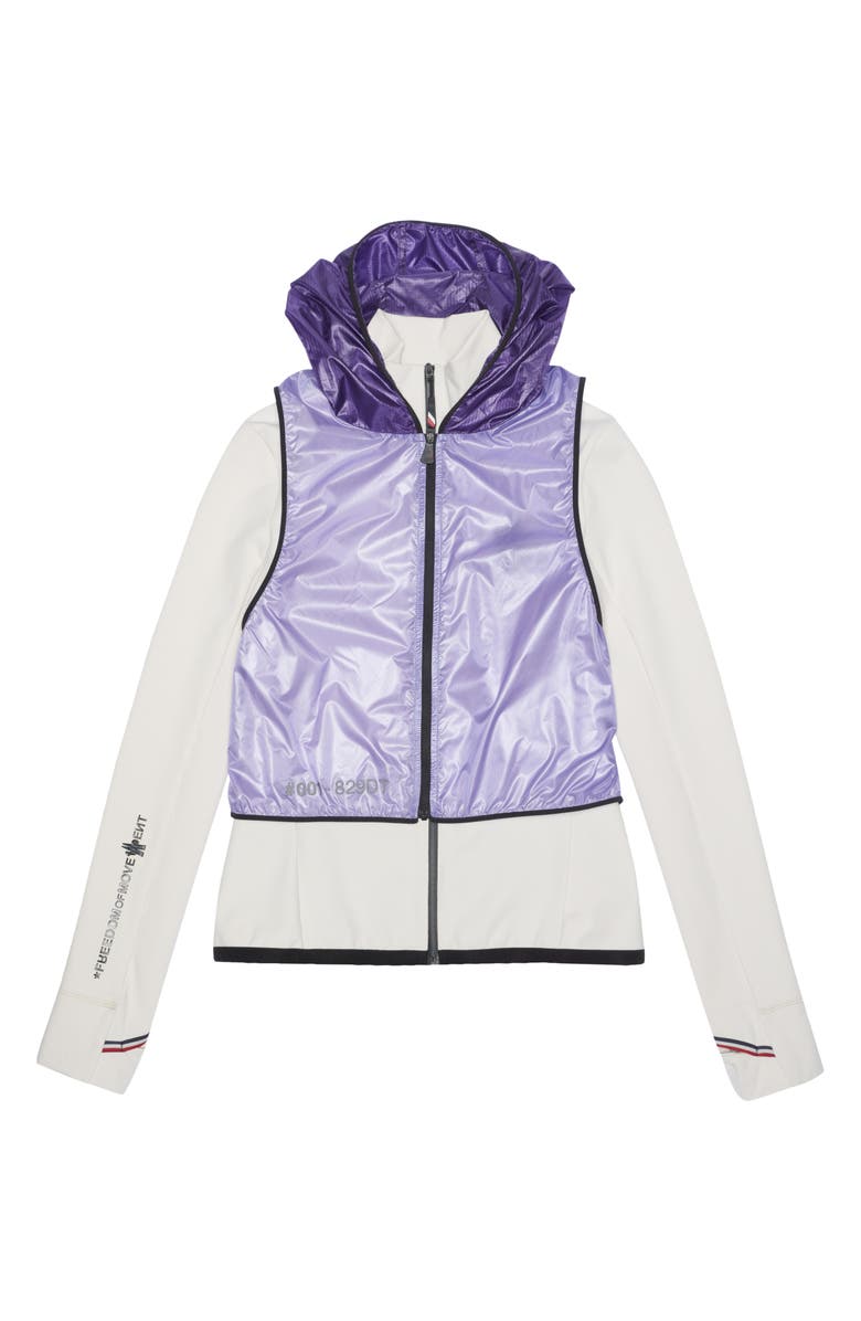 Moncler Grenoble Day-Namic Jacket with Waterproof Hooded Vest, Alternate, color, 