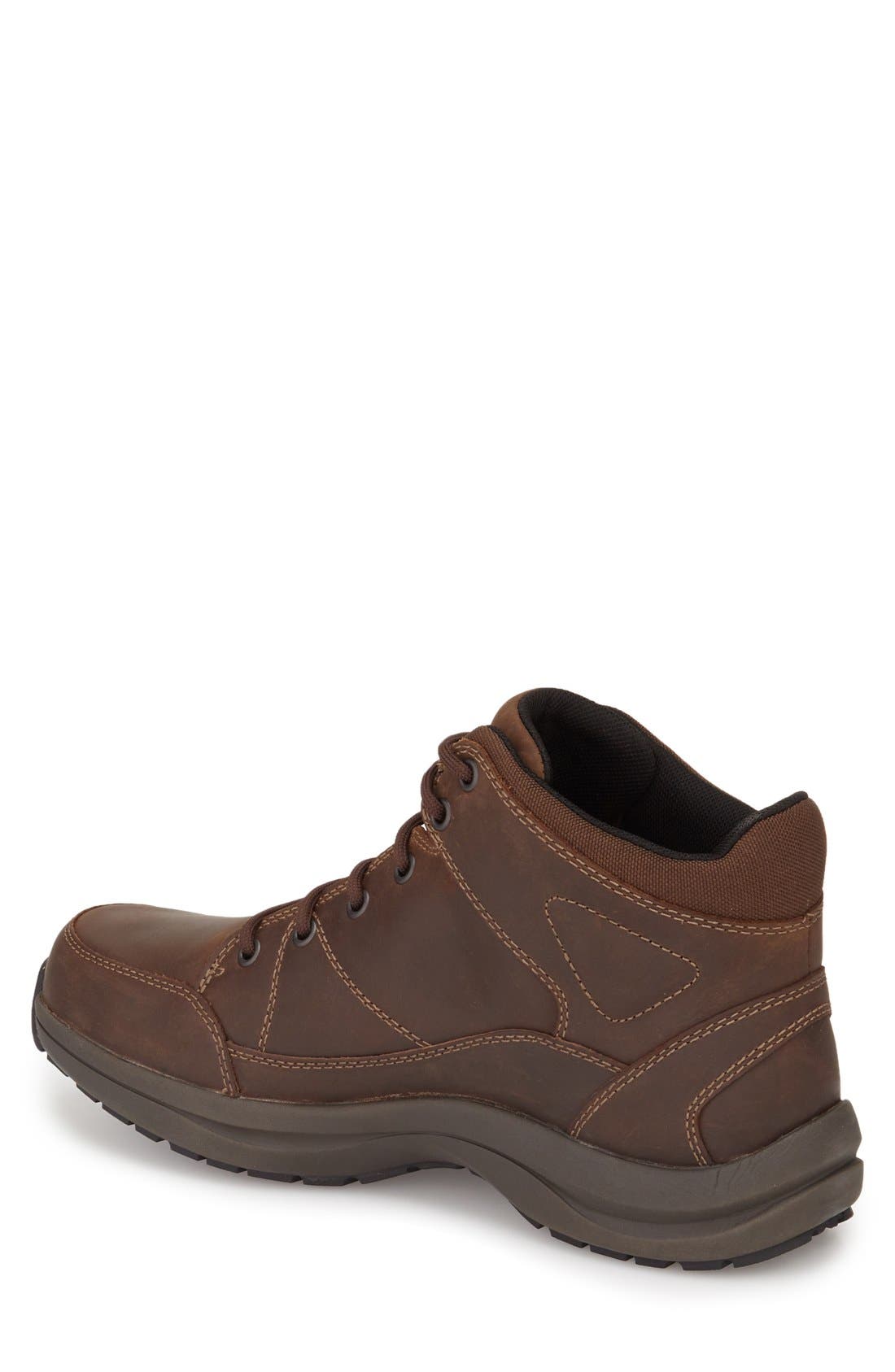 Simon-Dun Waterproof Boot, Alternate, color, BROWN LEATHER
