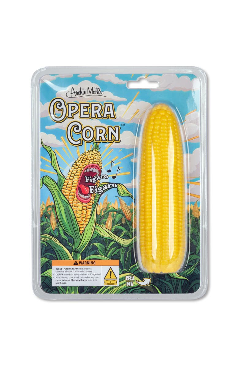 Archie McPhee Opera Corn Novelty Toy, Main, color, Multicolored