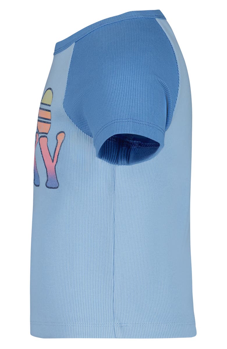 Roxy Kids' Sunset Baby Graphic T-Shirt, Alternate, color, Airy Blue