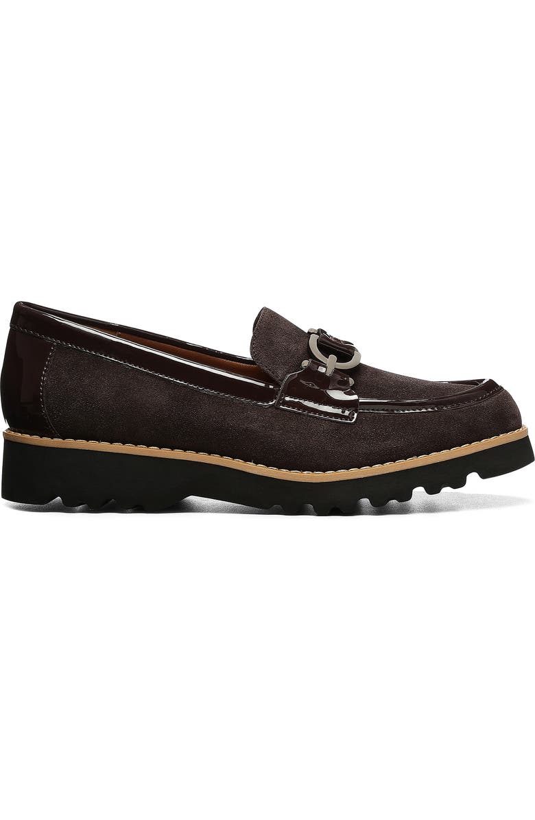 Donald Pliner Clio Slip-on Chunky Loafer, Alternate, color, Dark Brown