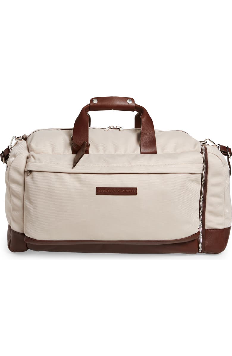 Brunello Cucinelli Nylon Travel Bag, Main, color,