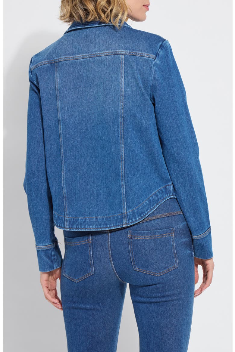 Classic Denim Jacket, Alternate, color, MID WASH