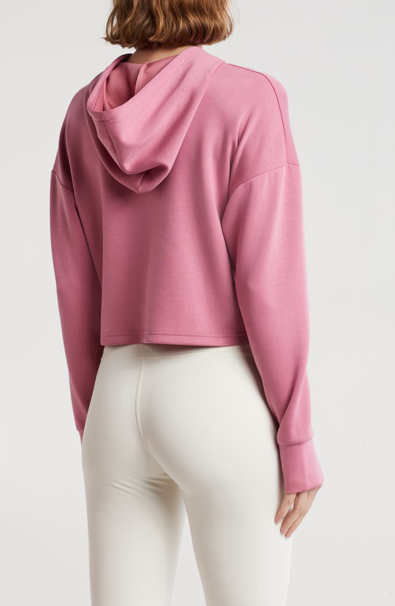 Jessica Simpson Soft Luxe Crop Hoodie, Alternate, color,