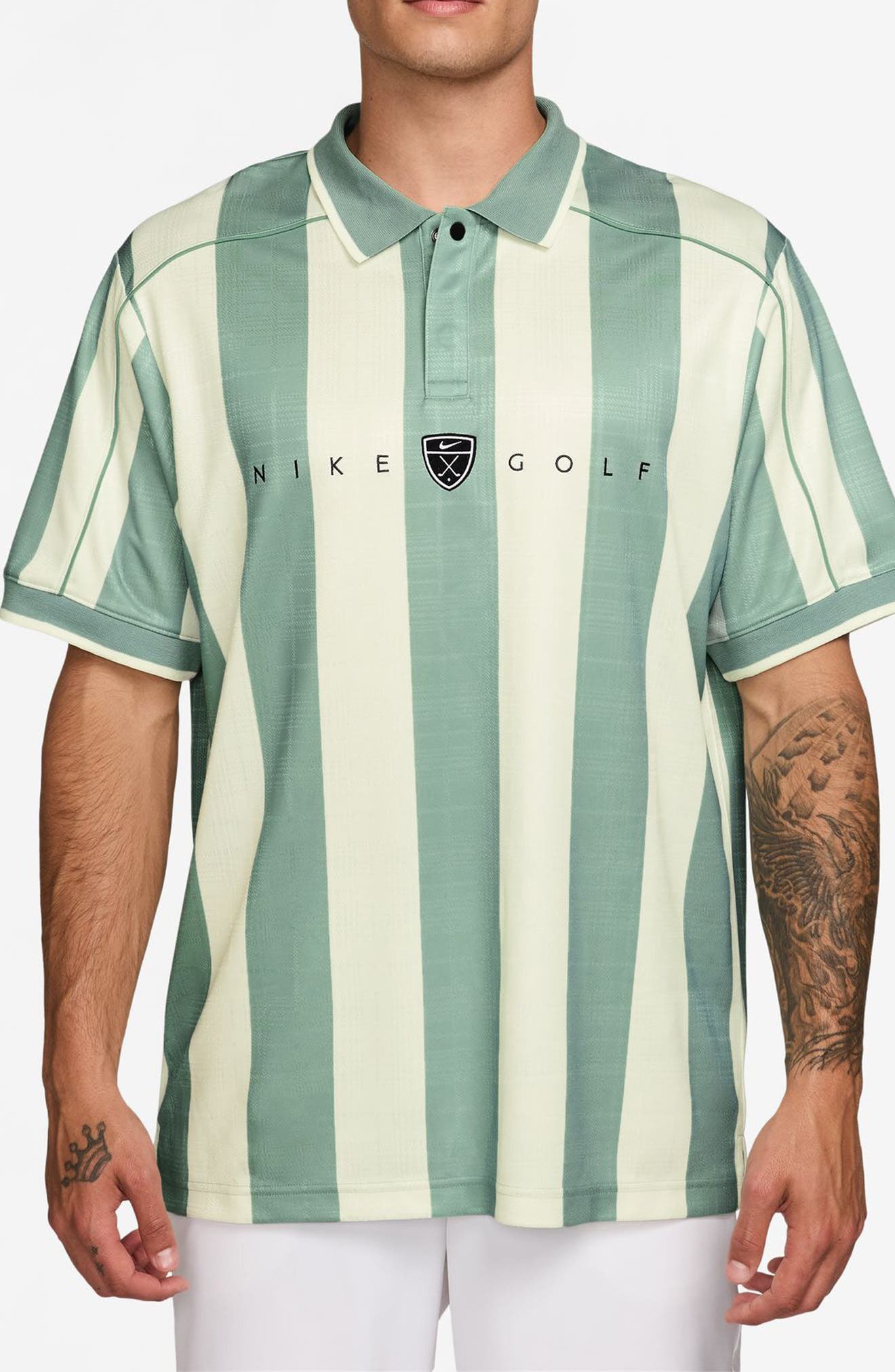 Stripe Short Sleeve Polo - image 3
