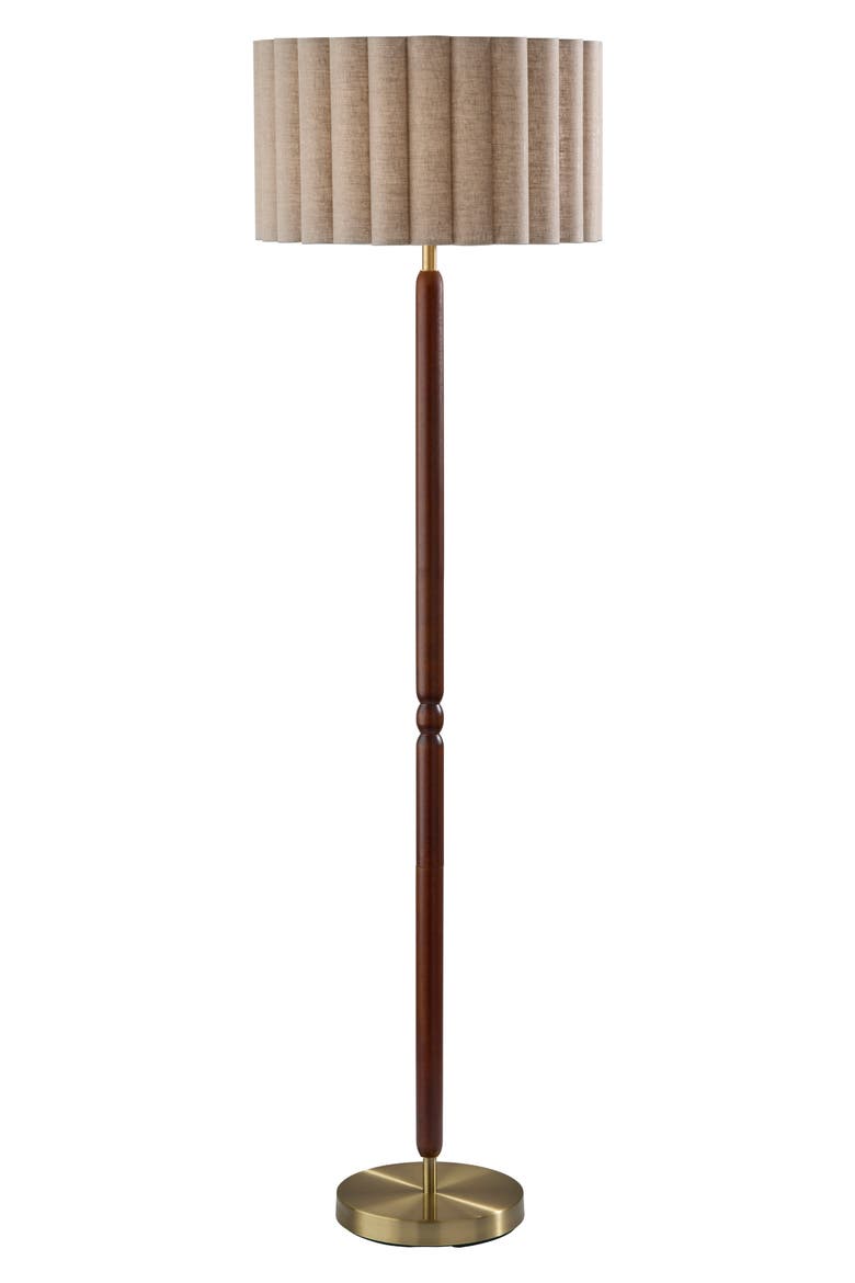 Laine Floor Lamp, Main, color, ANTIQUE BRASS